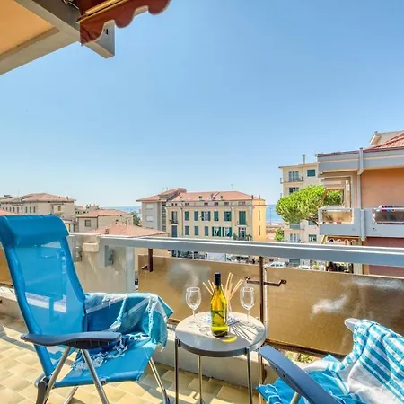 Apartment Casa Mediterraneo On The - Sea View, Garage, Wi-fi, Air Conditioning Bordighera